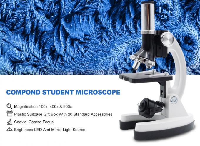 Set hadiah Mikroskop Logam Biologis