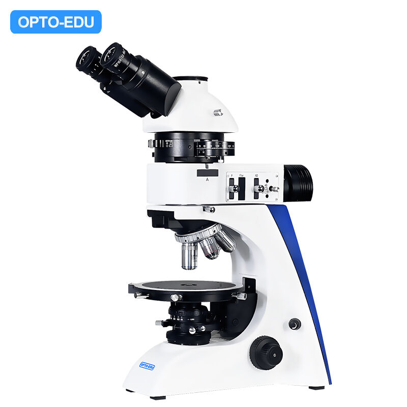 OPTO-EDU A15.2601 Polarizing Microscope, Transmit, LED