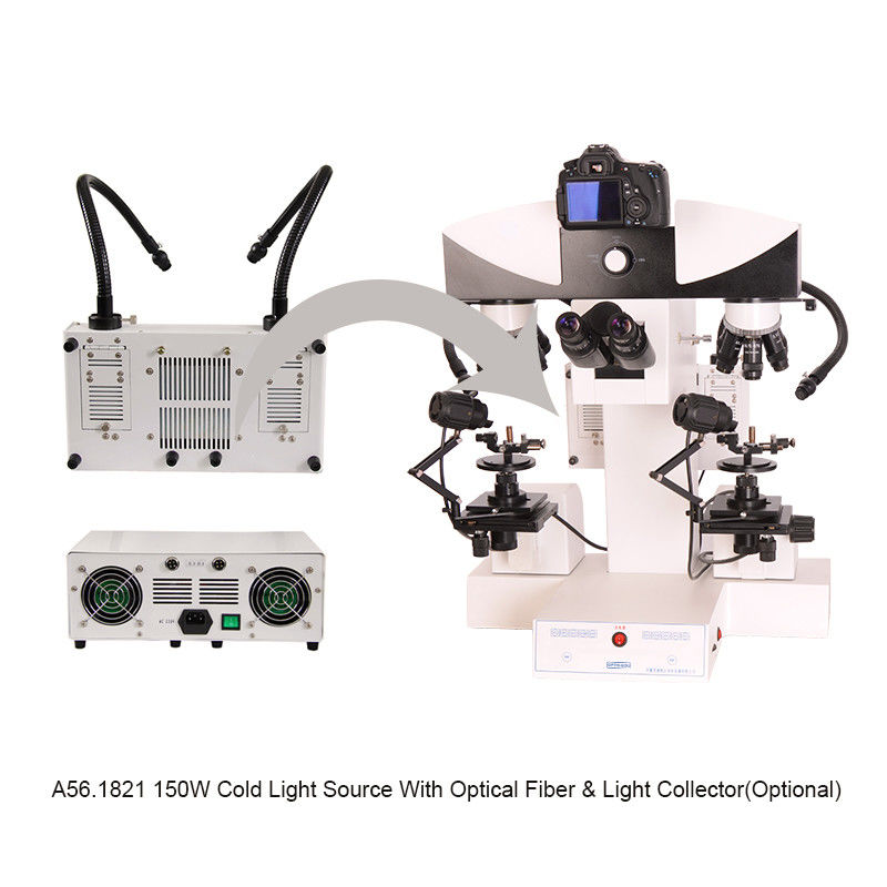 Motorized Digital Forensic Comparison Microscope with 80~240V Wide Range Voltage High Resolution CCD Camera and Motorized Control